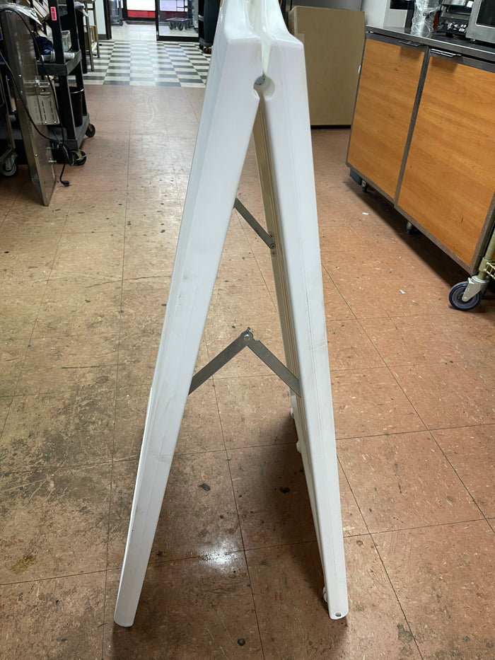 Used 24" X 36" M&T SignPro A Frame Folding Double Sided Sidewalk Sign - FG5