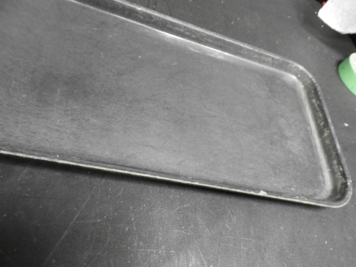 Used 30"x8"x1" Black Display Plastic Serving Pan Tray - Falcon Restaurant Supply - 2