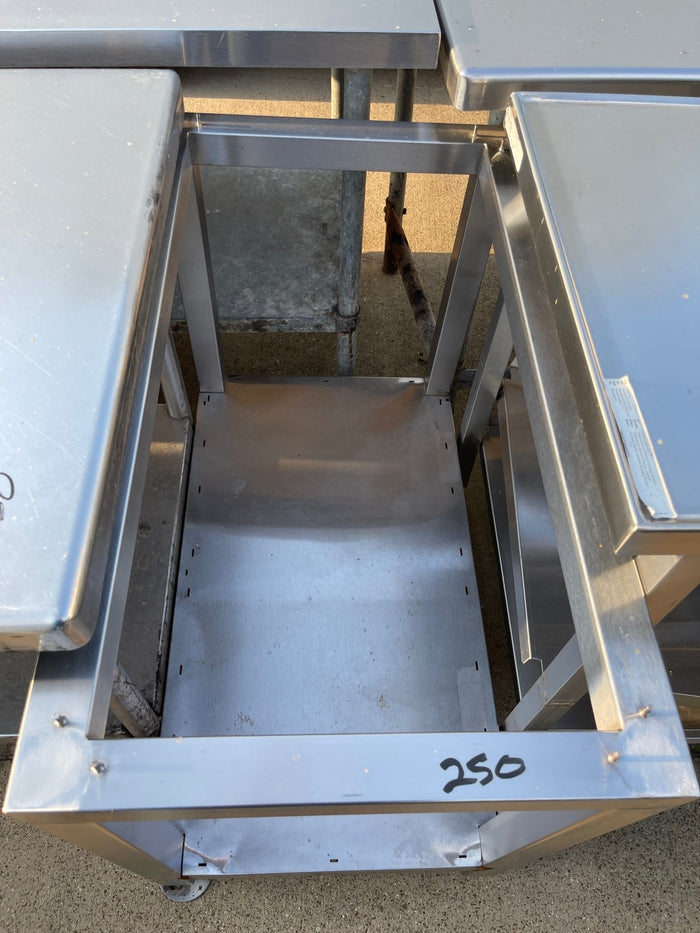 Used 35" Stainless Steel Equipment Stand - SS214 - Falcon Restaurant Supply - 3