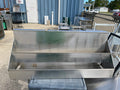 Used 35.75" Stainless Steel Bar Speed Rail Rack - SS260 - Falcon Restaurant Supply - 1