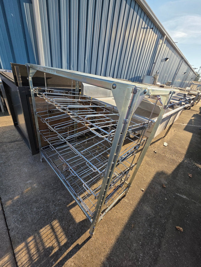 Used 41" 4 Tier Commercial Can Rack - SS336 - Falcon Restaurant Supply - 2