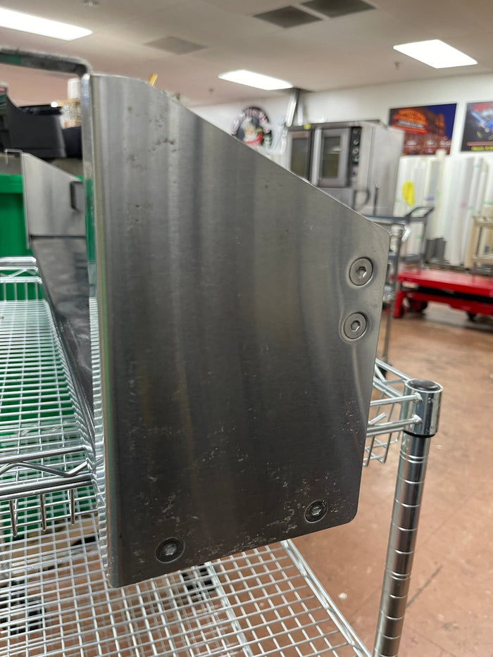 Used 42" Glastender CSR - 42 - SR Single Stainless Bar Cooler Speedrail Clip - on - Falcon Restaurant Supply - 6