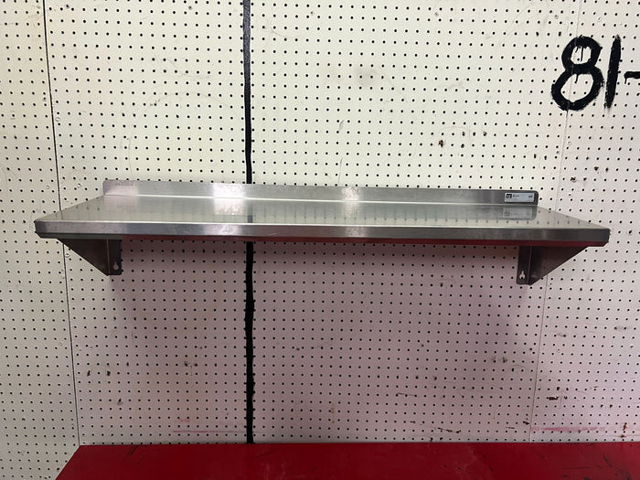 Used 42" X 12" Stainless Steel Shelf - Falcon Restaurant Supply - 1