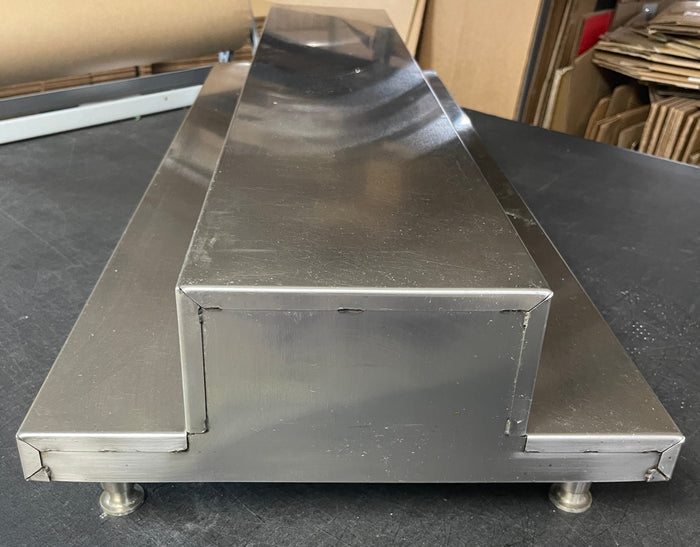 Used 42"X 16" Stainless Countertop Liquor Bottle Display Riser - SS359 -SB2