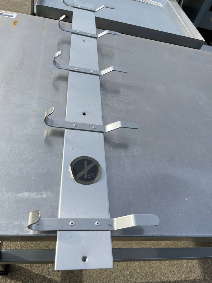 Used 46" Stainless Steel Wall Mount Rack - SS261 - Falcon Restaurant Supply - 3
