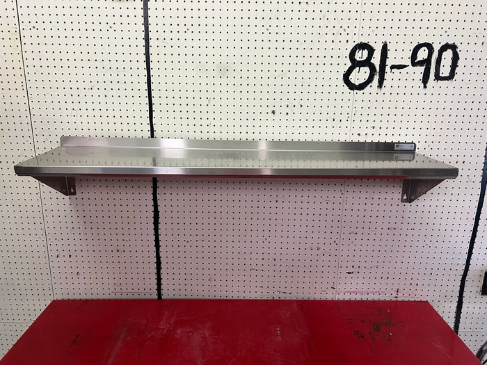 Used 54" X 12" Stainless Steel Shelf - Falcon Restaurant Supply - 1