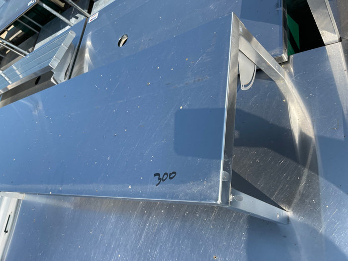 Used 60" Stainless Steel Shelf - SS191 - Falcon Restaurant Supply - 2