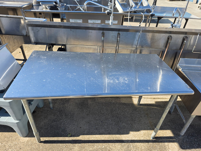 Used 60" X 30" Stainless Steel Table - SS377