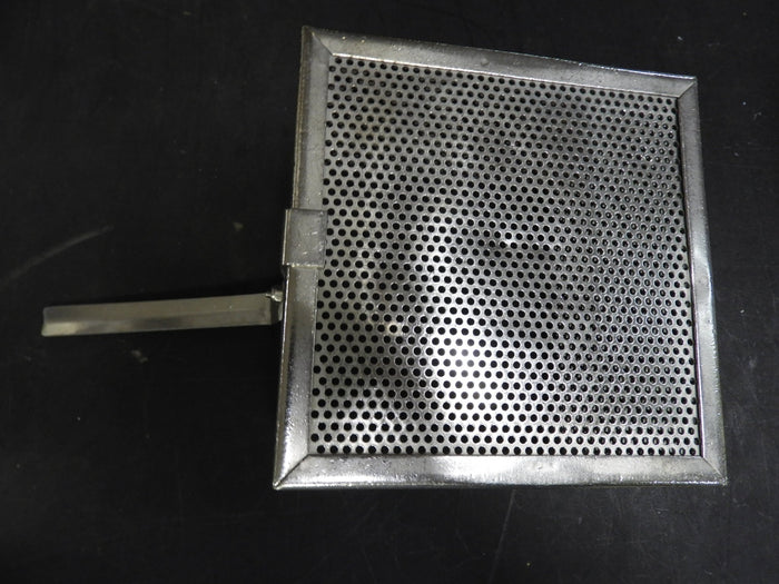 Used 6"x6"x5.25" square Stainless Mesh Frying Basket C IP - Falcon Restaurant Supply - 3