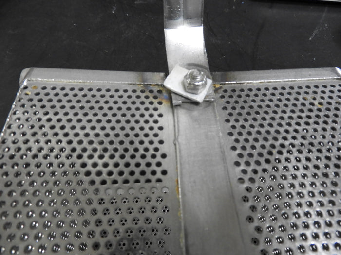 Used 6"x6"x5.25" square Stainless Mesh Frying Basket C IP - Falcon Restaurant Supply - 4