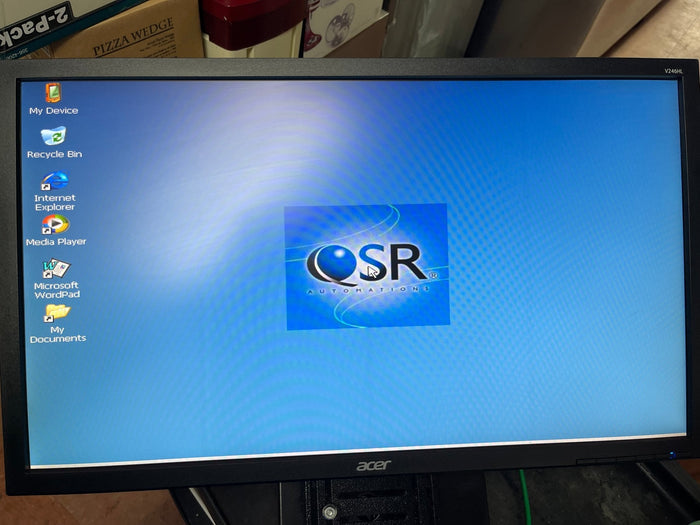 Used Acer V246HL Monitor with QSR xCeed Kitchen Controller and Wall Mount - Falcon Restaurant Supply - 1