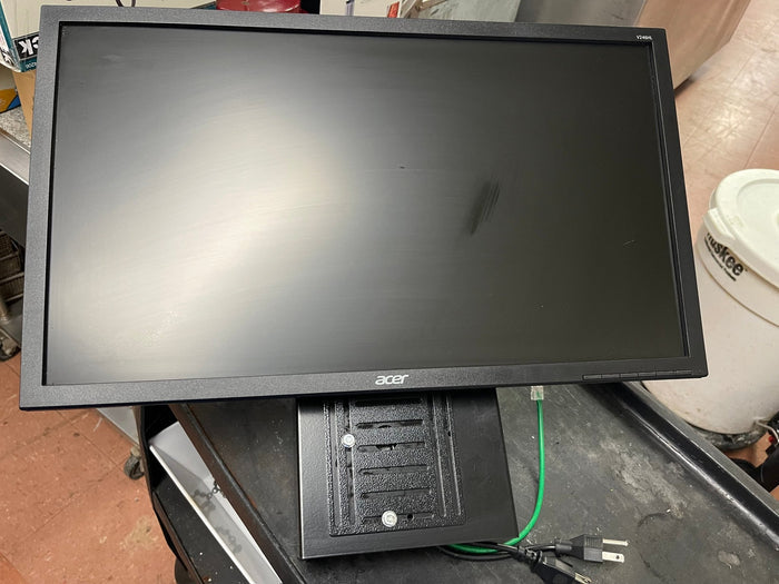 Used Acer V246HL Monitor with QSR xCeed Kitchen Controller and Wall Mount - Falcon Restaurant Supply - 2