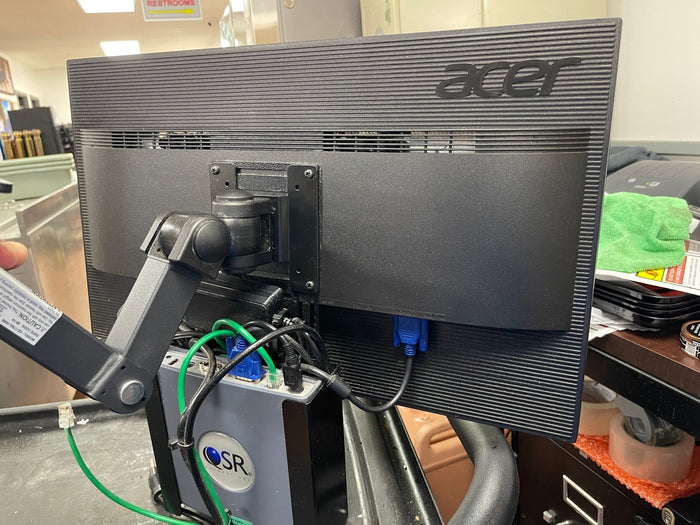 Used Acer V246HL Monitor with QSR xCeed Kitchen Controller and Wall Mount - Falcon Restaurant Supply - 3