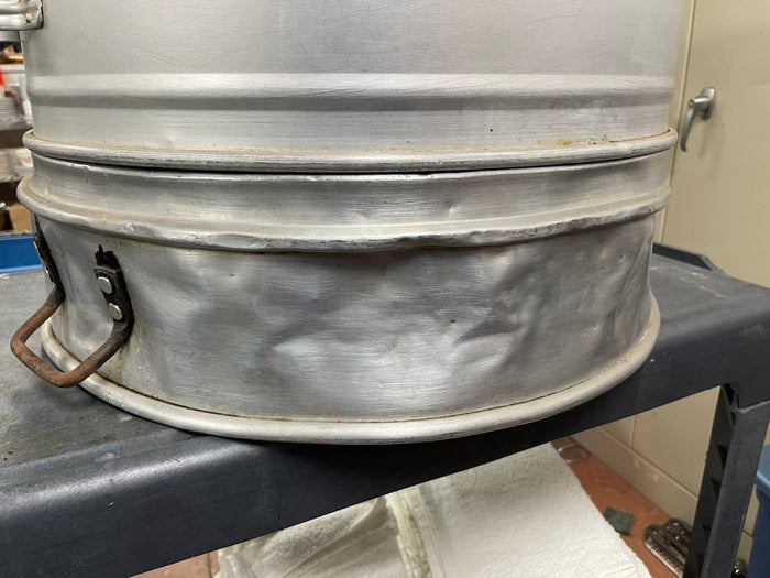 Used Aluminum Round Chinese Steamer 22" Diameter - Falcon Restaurant Supply - 2