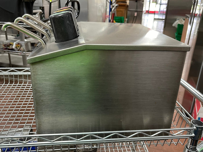 Used Automatic Bar Controls Stainless Steel Countertop Condiment Dispenser - Falcon Restaurant Supply - 5