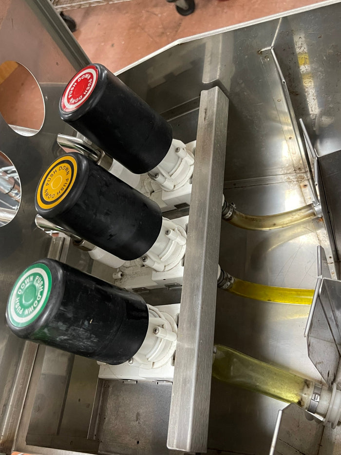 Used Automatic Bar Controls Stainless Steel Countertop Condiment Dispenser - Falcon Restaurant Supply - 7