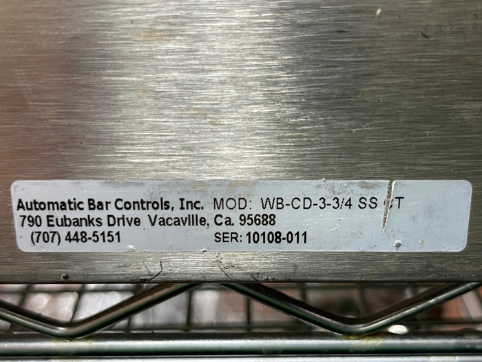 Used Automatic Bar Controls Stainless Steel Countertop Condiment Dispenser - Falcon Restaurant Supply - 8