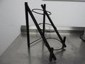 Used Black Three Bowl Countertop Square Tube Tier Display Riser - Falcon Restaurant Supply - 1