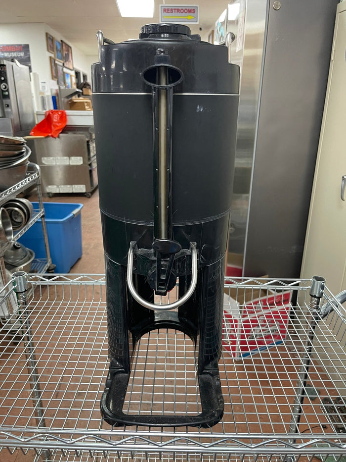Used Bunn 1.5 Gallon Thermofresh Coffee Server Dispenser Black 39550.0001 - Falcon Restaurant Supply - 1