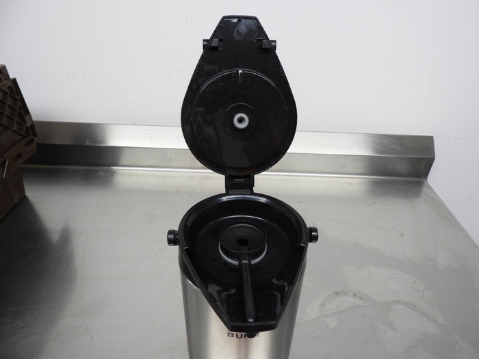 Used Bunn 2.5 Liter Stainless Steel Lined Lever Action Coffee Airpot 32125.0000 - Falcon Restaurant Supply - 8