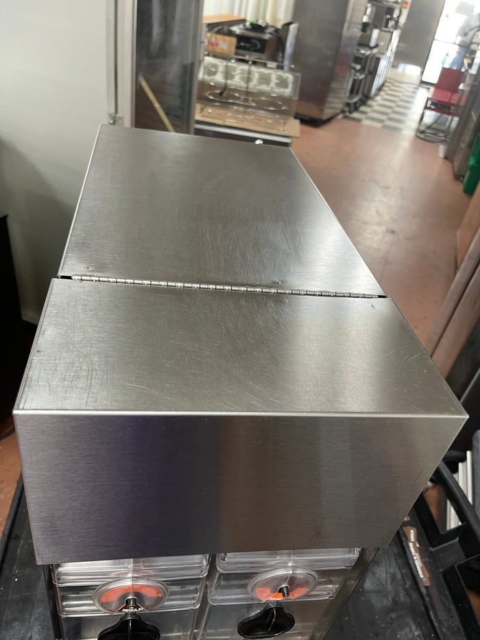 Used Bunn 35100.0000 ICDD - 3 Stainless Iced Coffee Liner Dispenser 3.3 Gallon - Falcon Restaurant Supply - 6
