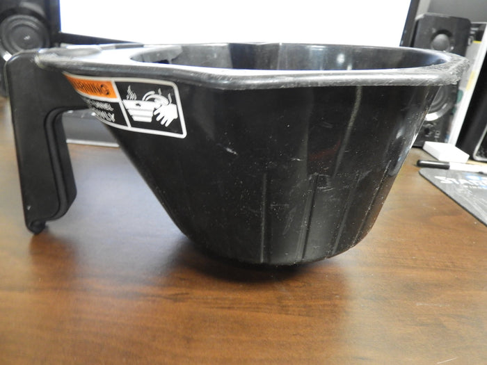 Used Bunn 53463.7109 Brew Funnel, Smart Coffee, Black Plastic - Falcon Restaurant Supply - 2