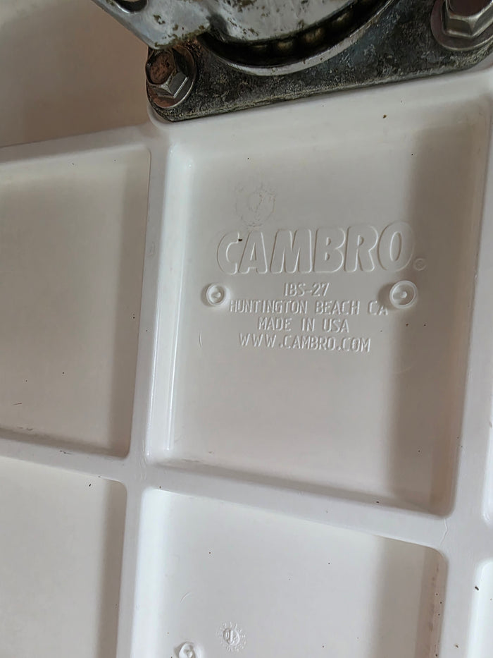 Used Cambro IBS-27 Ingredients Bin on Casters 27 Gallon Capacity - BB