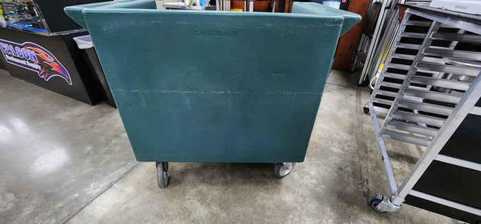 Used Cambro TDC2029 Slate Blue Dish Cart - 38" x 22" x 34" - Falcon Restaurant Supply - 4