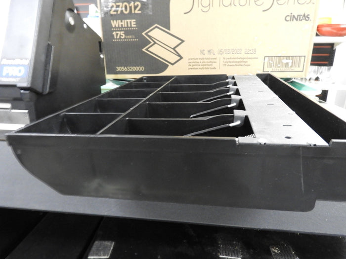 Used Cash Register Drawer Plastic Money Divider - Falcon Restaurant Supply - 2