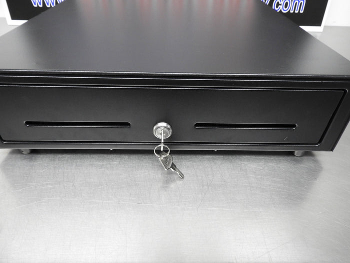 Used Cash Register Money Drawer with Insert and Key - Falcon Restaurant Supply - 2