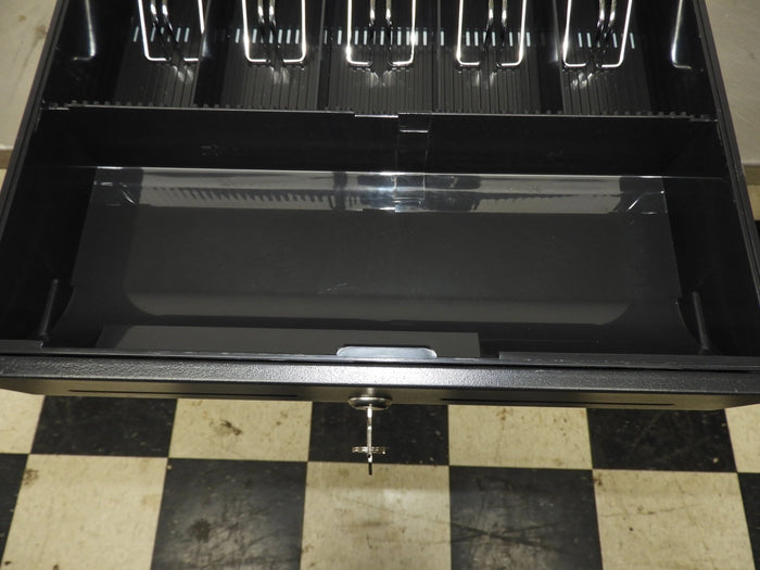 Used Cash Register Money Drawer with Insert and Key - Falcon Restaurant Supply - 8