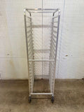 Used Channel 20 Slot Sheet Pan Rack on Casters - Falcon Restaurant Supply - 1