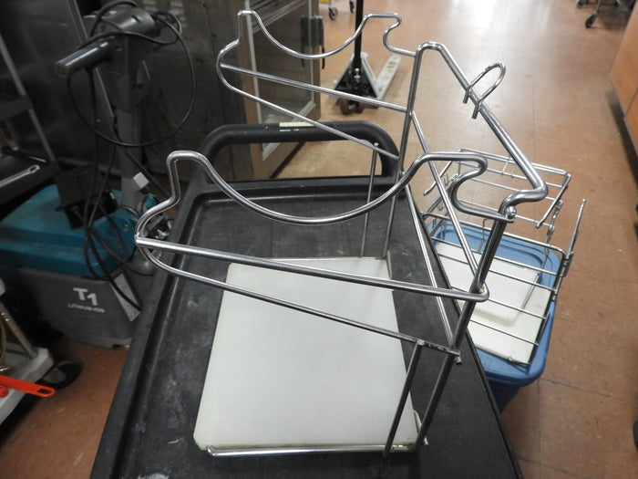 Used Choice Chrome Grocery Retail Store Bag Rack / Stand - Falcon Restaurant Supply - 6