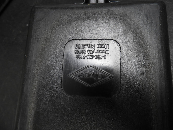 Used Clipper Corporation - 7016 - Dual - Handled Pass Through Hot Food Pan Black - Falcon Restaurant Supply - 4