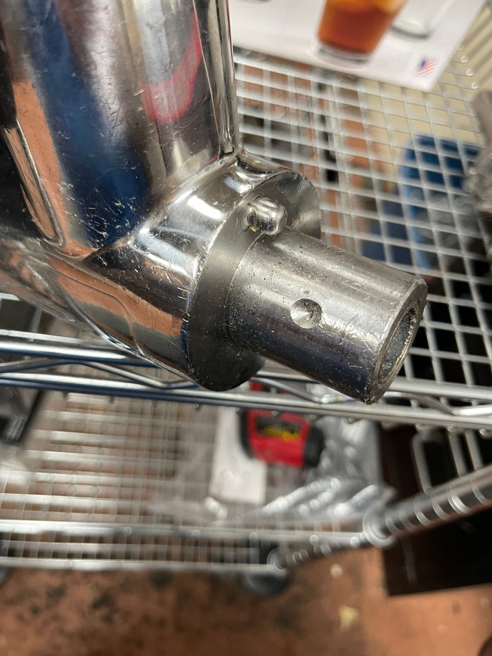 Used Commercial Meat Grinder Housing Assembly with Bushing - Falcon Restaurant Supply - 5