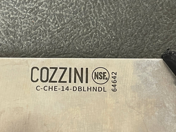 Used Cozzini 15" Double Handled Cheese Knife - JD - Falcon Restaurant Supply - 2