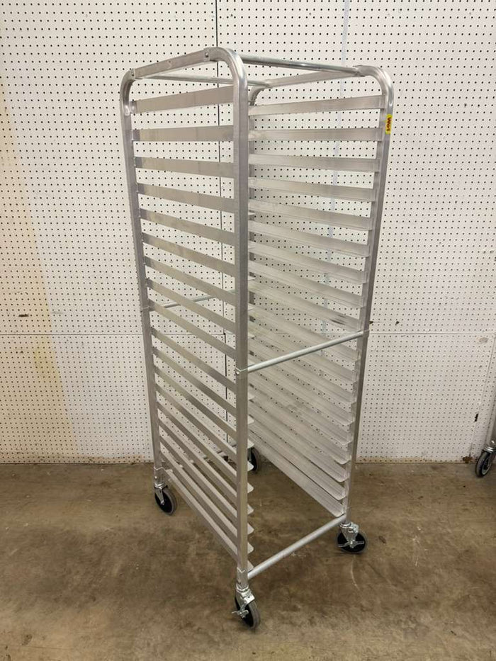 Used Don 1141732 18 Slot Sheet Pan Rack on Casters - WO1 - Falcon Restaurant Supply - 2