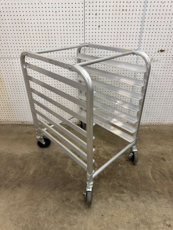 Used Don 1141733 7 Slot Sheet Pan Rack on Casters - WO1 - Falcon Restaurant Supply - 2