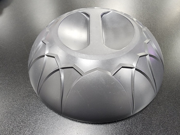 Used DX540044 - Fenwick Insulated Plate Dome 10" D - Graphite Grey - Falcon Restaurant Supply - 3