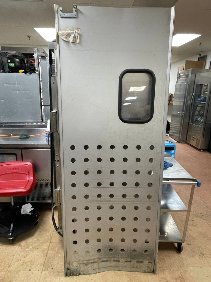 Used Eliason Commercial Swinging Door with Window - Without Hardware - Falcon Restaurant Supply - 3