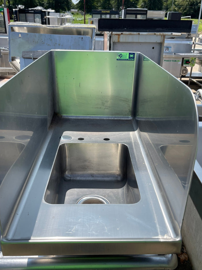 Used emi Industries Stainless Steel Sink - SS70 - Falcon Restaurant Supply - 1