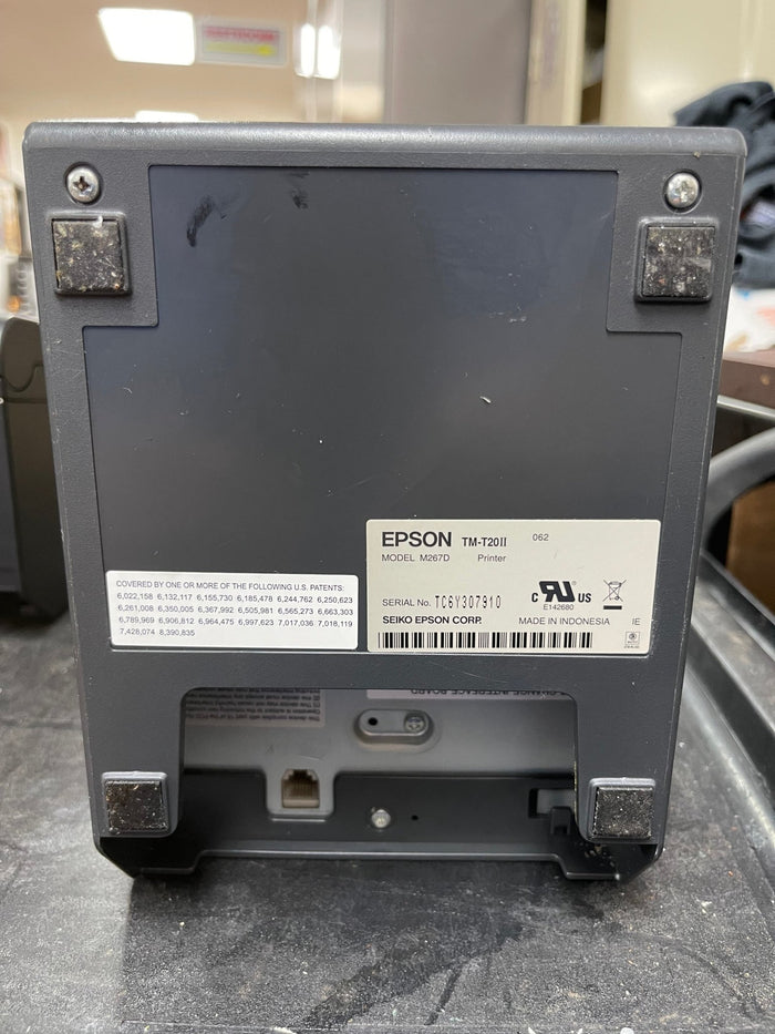 Used Epson TM - T20ii POS Thermal Receipt Printer M267D - HLR - Falcon Restaurant Supply - 7