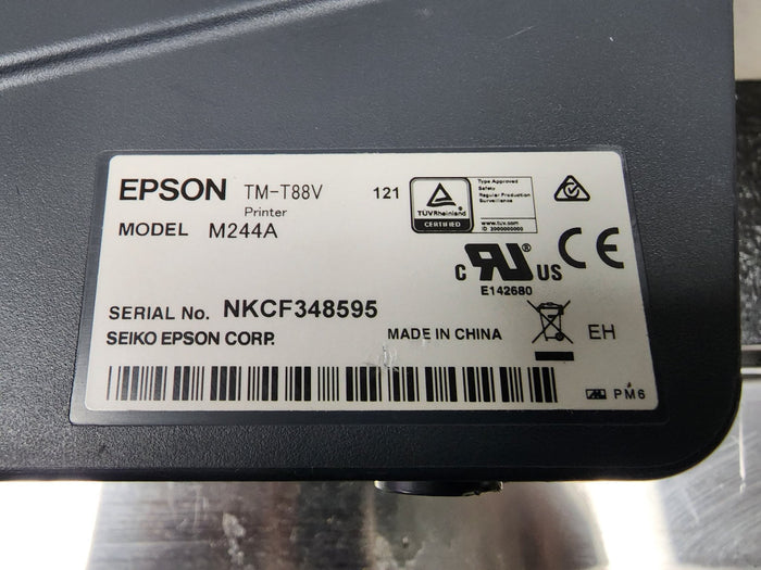 Used EPSON TM - T88V M244A Printer works with Toast POS - Falcon Restaurant Supply - 3