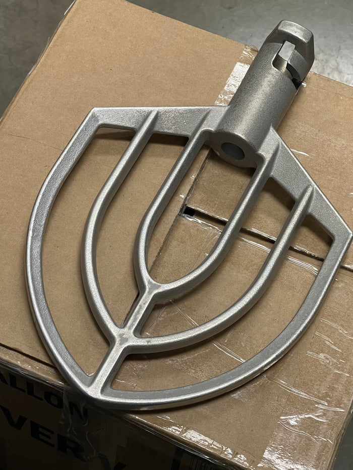Used Flat Beater Style Paddle Attachment For 20qt Hobart A200 Classic Stand Mixers - Falcon Restaurant Supply - 1