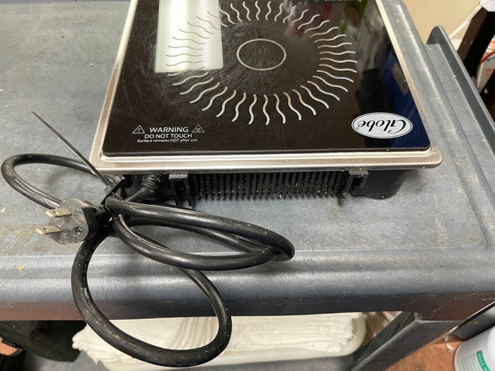 Used Globe IR1800 Ceramic Countertop Induction Range 120V 1800W - JS - Falcon Restaurant Supply - 5