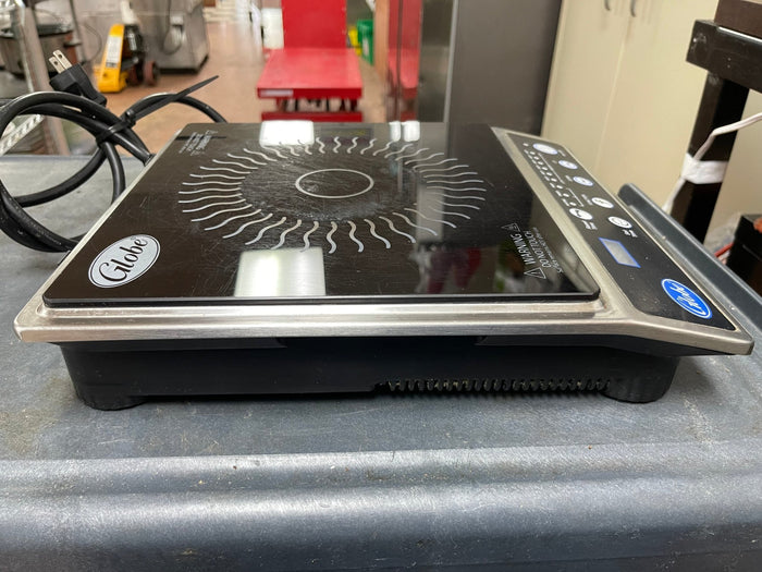 Used Globe IR1800 Ceramic Countertop Induction Range 120V 1800W - JS - Falcon Restaurant Supply - 6