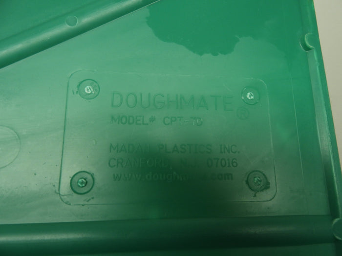 Used Green DoughMate CPT - 7D Commercial Plastic Dough Tray 26"Lx18"Wx3"H - Falcon Restaurant Supply - 6