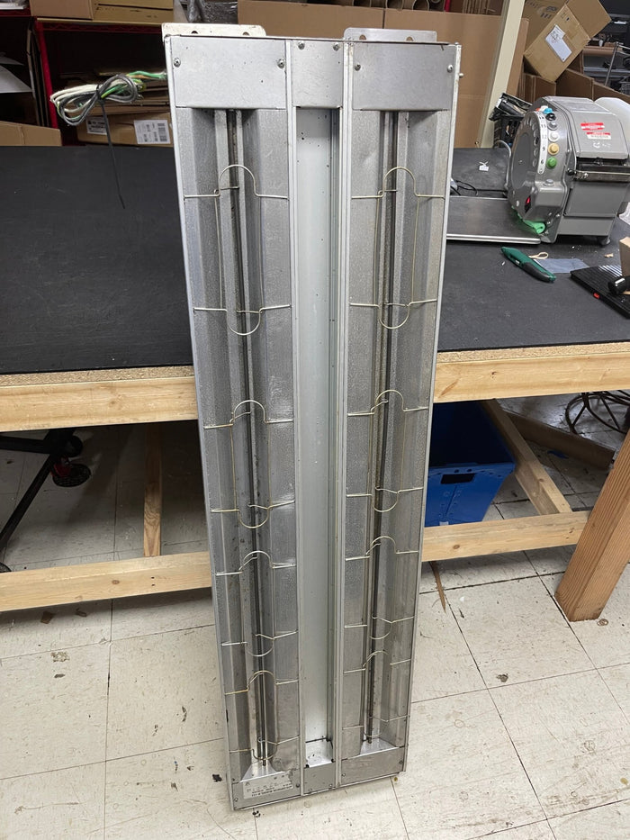 Used Hatco GRA - 54D Glo - Ray 54" Aluminum Dual Infrared Food Warmer 120V 1850W - Falcon Restaurant Supply - 1