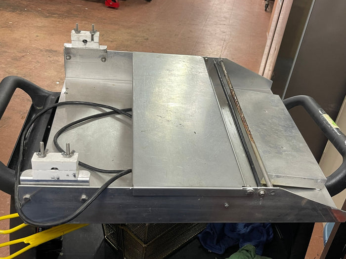 Used Heat Seal Food Wrapper 18" Width Single Roll 6X15 Hotplate 120V - Falcon Restaurant Supply - 5