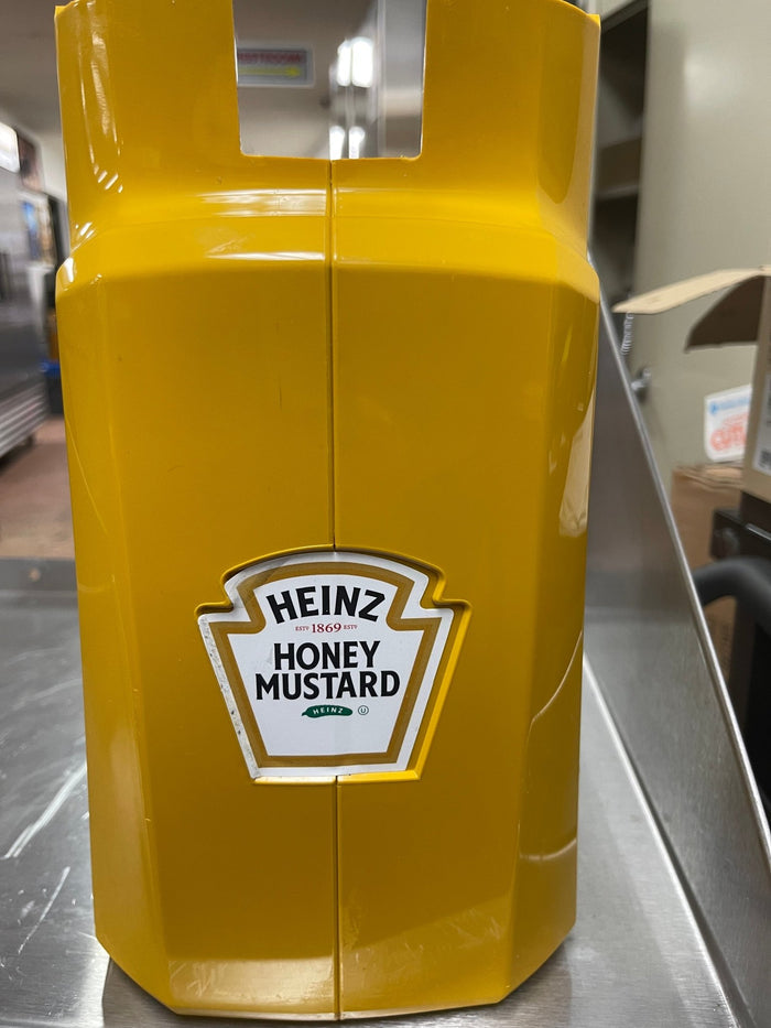 Used Heinz 1.5 Gallon Honey Mustard Replacement Housing Tub - Falcon Restaurant Supply - 5